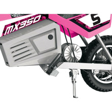 Load image into Gallery viewer, Kid&#39;s Razor Dirt Rocket MX350 Electric-Powered Dirt Bike, Ages 13+, Pink
