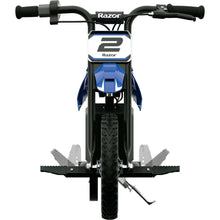 Load image into Gallery viewer, Kid&#39;s Razor Dirt Rocket MX125 Electric-Powered Dirt Bike, Ages 7+, Blue
