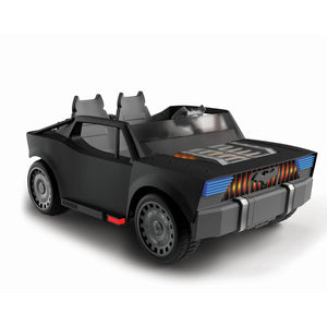 2-Seat 12V Batman Batmobile Battery-Powered Vehicle w/ Sound Effects, Ages 3+