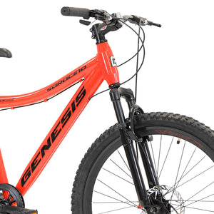 26" Genesis Saracino Mountain Pro Bike Off Road Trail Tires 8-Speed Bicycle