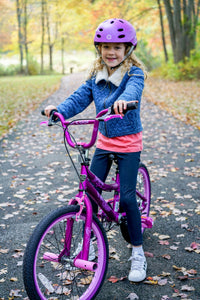 20" Girl's 2 Cool BMX Bike w/ Front Pegs, Satin Purple Graphics, Ages 8-12