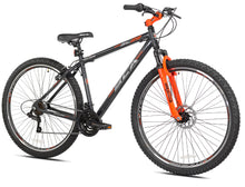 Load image into Gallery viewer, Men&#39;s 29&quot; Mountain Pro Bike 21-Speed Bicycle w/ Front Suspension, Grey/Orange
