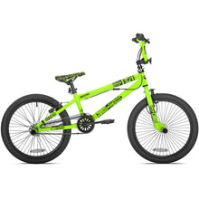 Load image into Gallery viewer, Boys&#39; Thruster Chaos BMX Bike 20&quot; Wheels and Steel Frame, Ages 8-12, Neon Green
