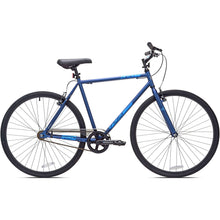 Load image into Gallery viewer, 700c Thruster Fixie Bike Steel Frame, Single Speed, Rider Height 5&#39;4&quot;+, Blue
