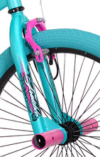 Load image into Gallery viewer, 20&quot; Trouble BMX Bike w/ Front Pegs, Cool Aqua Graphics, Rider Height 4&#39;2&quot;+
