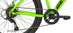 27.5" Genesis Villotti Mountain Pro Bike Off Road Trail Tires 8-Speed Bicycle
